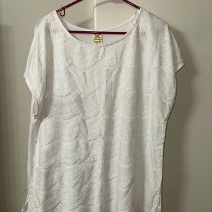 White Lace Women's Top